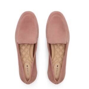 Birdies The Vesper Women's Suede Leather Loafers Size 9 Rosewater Color